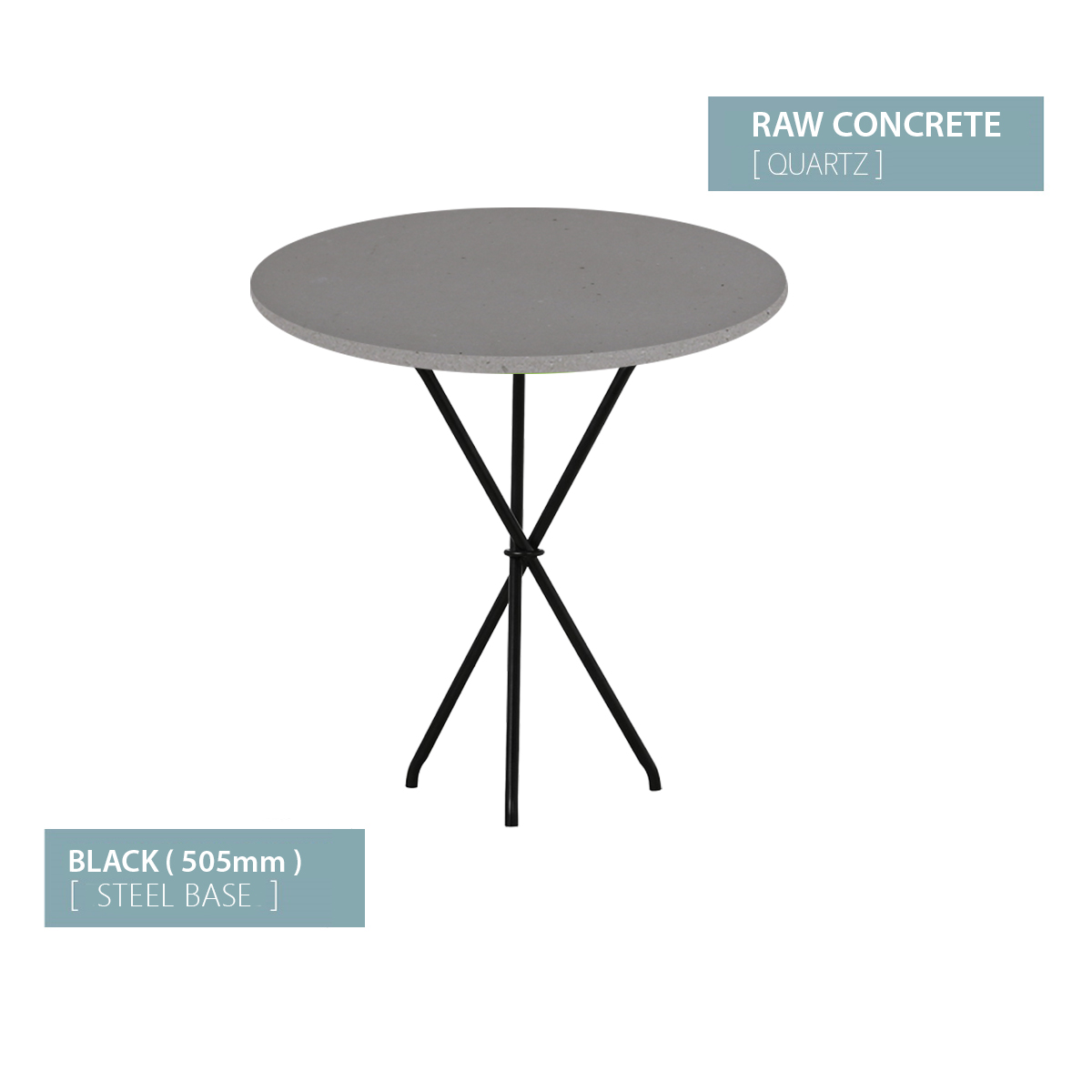ST3BLK (RAW CONCRETE)