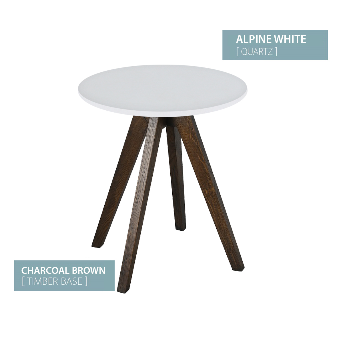 Charcoal Base (Alpine white)