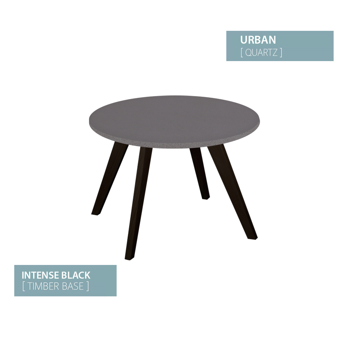 COFFEE TABLE BLACK BASE (URBAN)