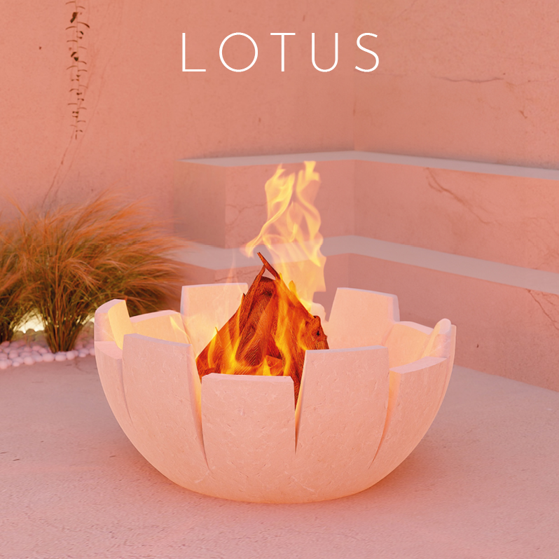 Ignite Fire Pit Lotus