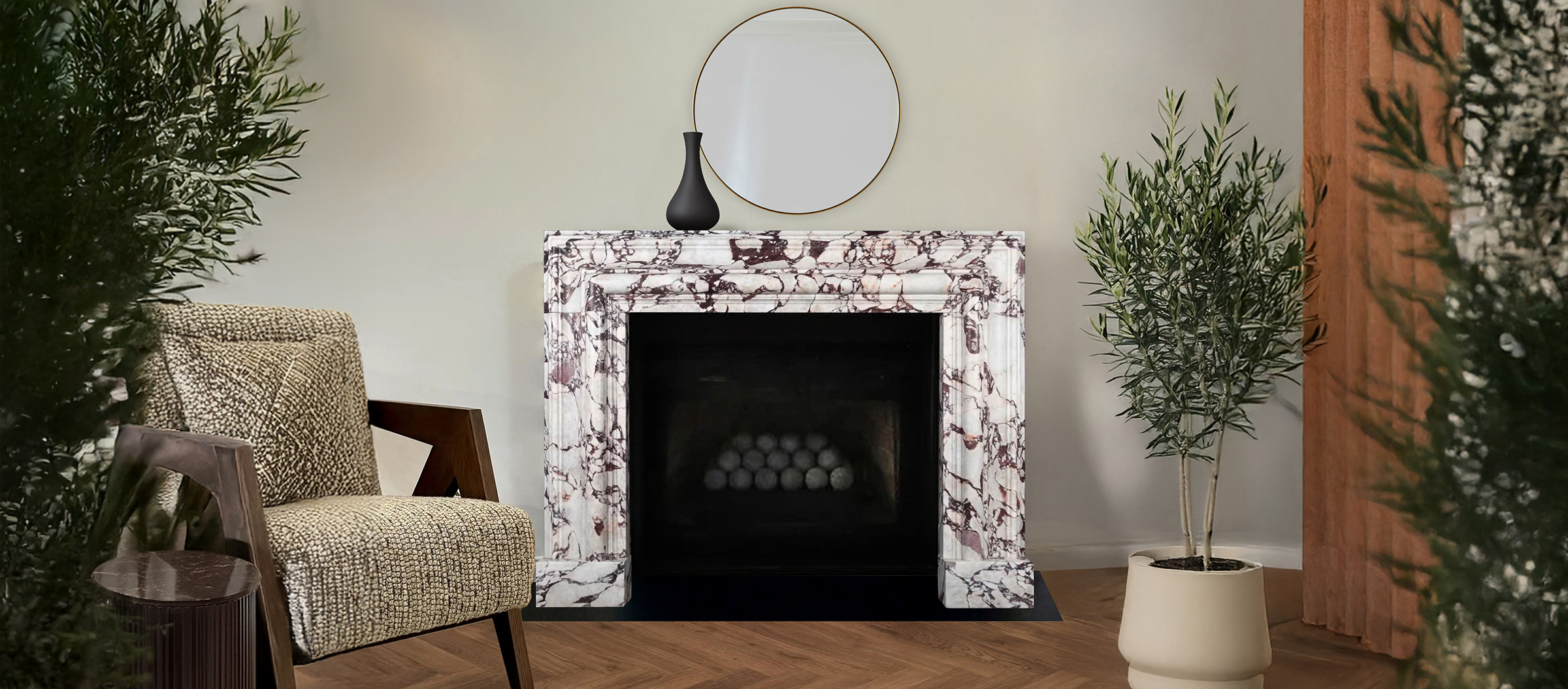 Marble Fireplace