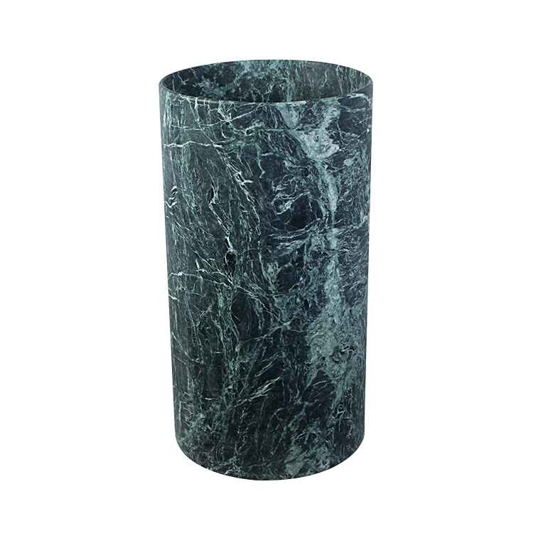 Orelia Verde Tinus Marble Pedestal Basin