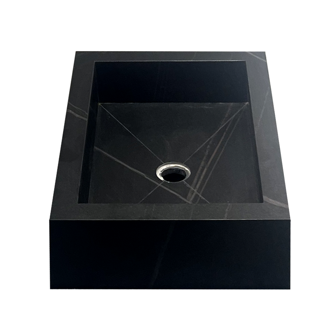 Corvino Natural Stone Pedestal Basin