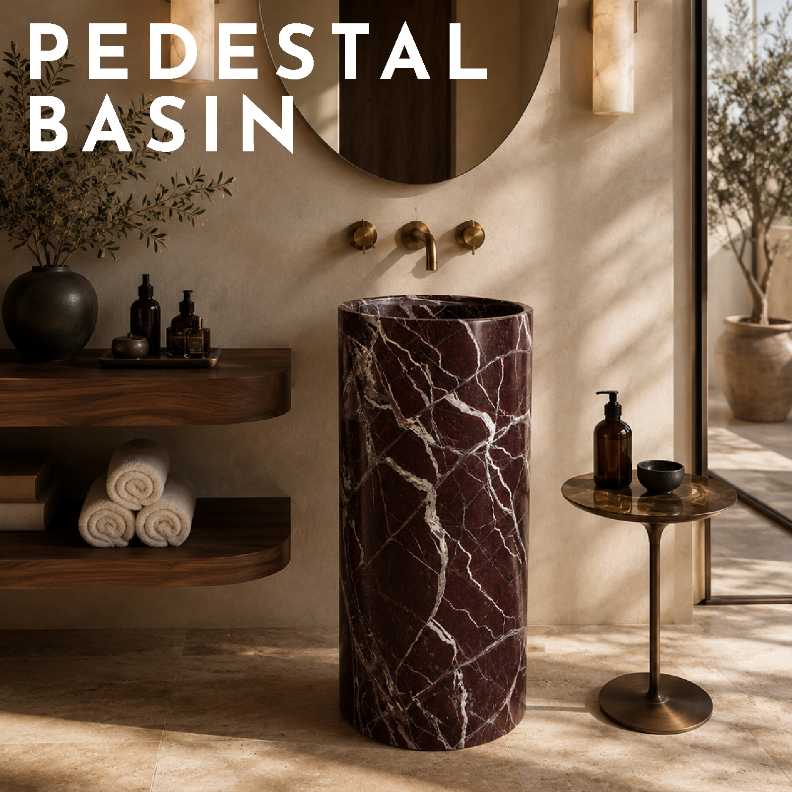 pedestal sink